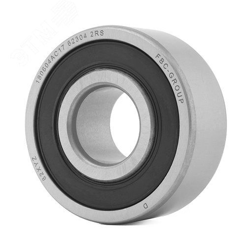 Подшипник шариковый радиальный FBC 62304 2RS, 20 52 21 мм