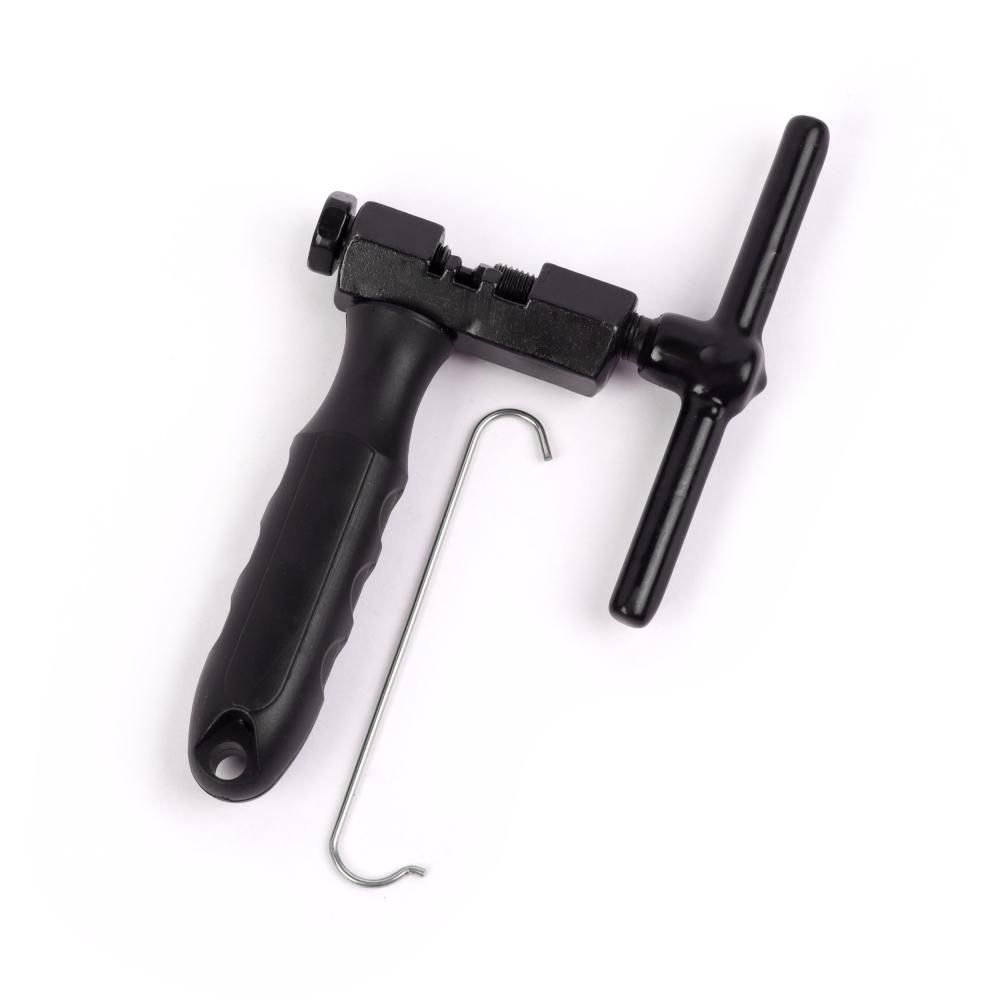 Выжимка цепи BLACK TOOLS WJ-03, высокопрочная легированная сталь, эргономичная ручка, прорезиненный вентиль с увеличенным рычагом