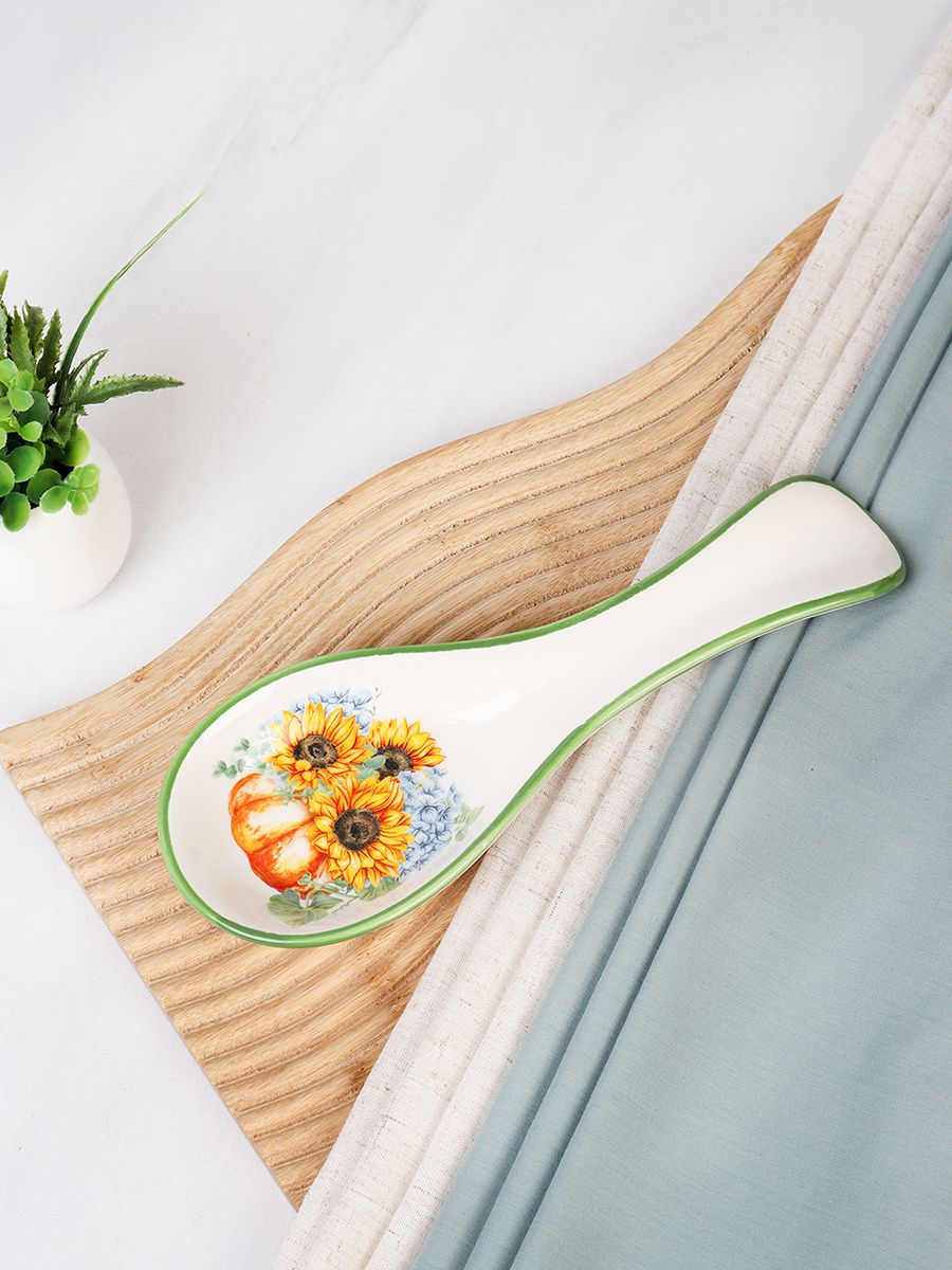 Подставка под ложку керамическая, кухонная, 1 шт., вариант 3 Подставка под ложку керамическая, кухонная, 1 шт., вариант 3