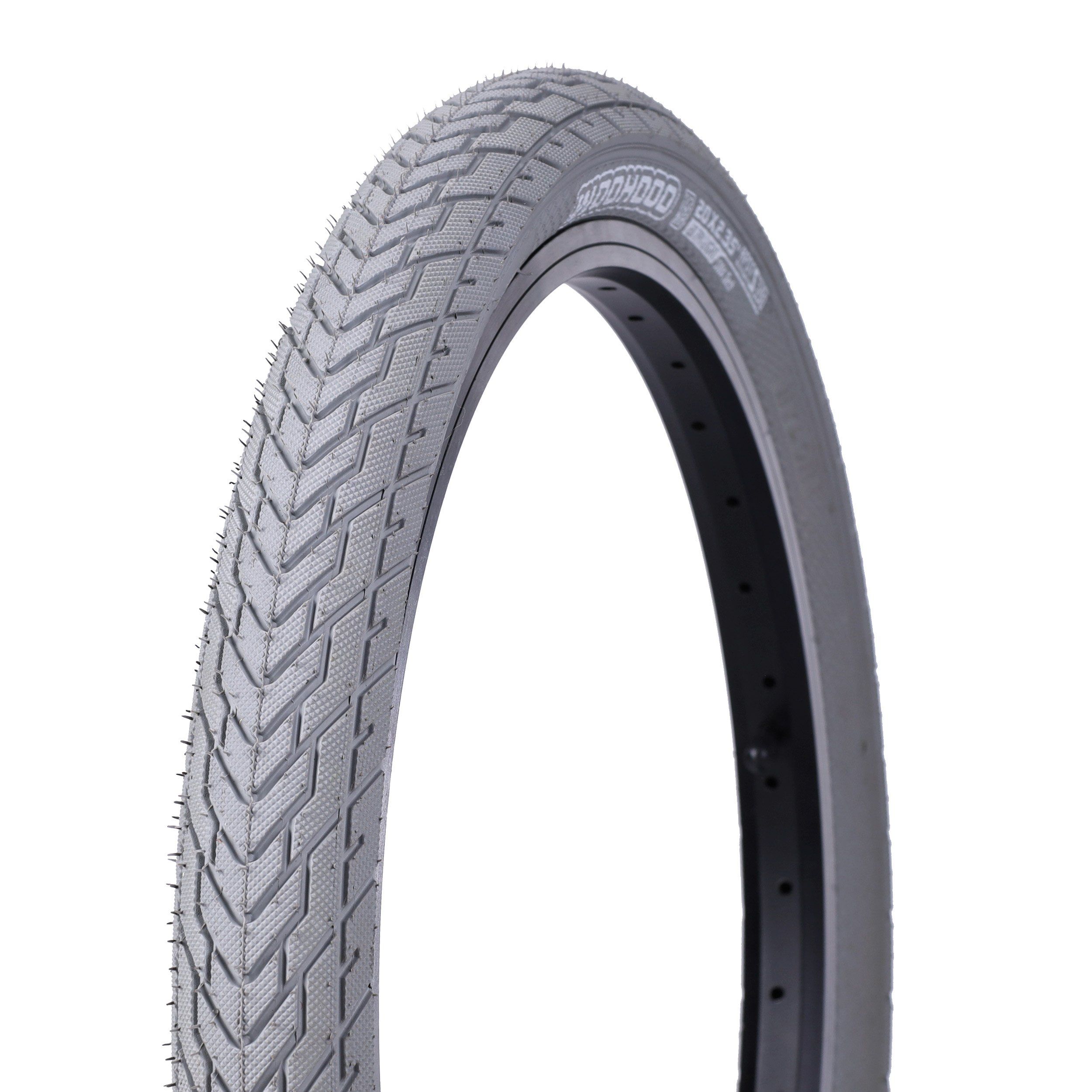 Покрышка для велосипеда KRYPTON WOOHOOO ZTO209G 20 х 2.35, серая, 30 TPI, для BMX и городского катания Покрышка для велосипеда KRYPTON WOOHOOO ZTO209G 20 х 2.35, серая, 30 TPI, для BMX и городского катания