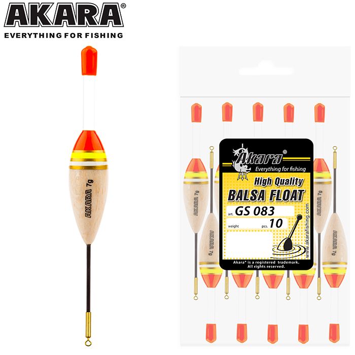 Поплавок Akara бальса GS083 4 гр.