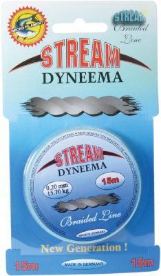 Шнур Stream Dyneema 15 м 0,10