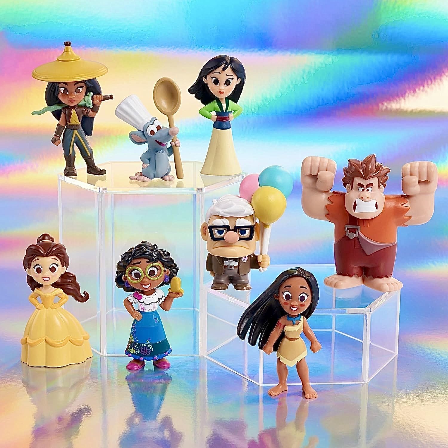 Disney100 Limited Edition Набор Фигурок Defying Odds Celebration Collection (8 шт.) Дисней