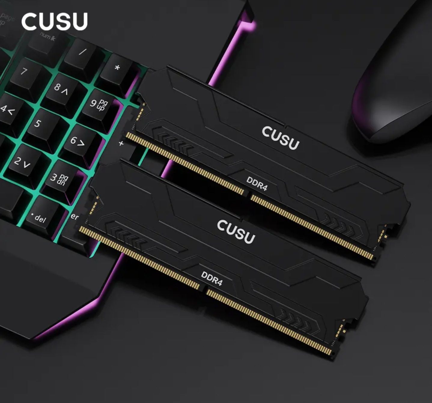 Модуль оперативной памяти CUSU 16 ГБ DDR4 PC25600 3600 MHz CL 18 