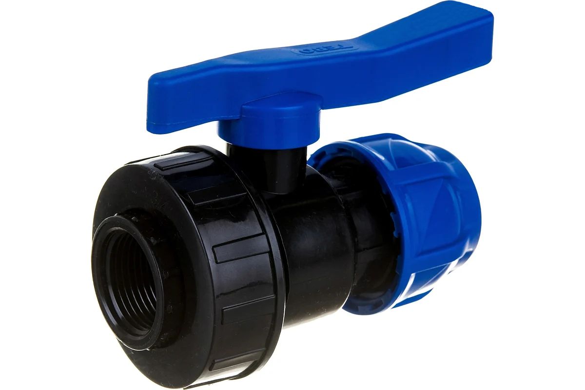 КранПНД25x3/4"F(внутр.),PN10,T-ПНД.Кш.4.25-34.CNTEBO