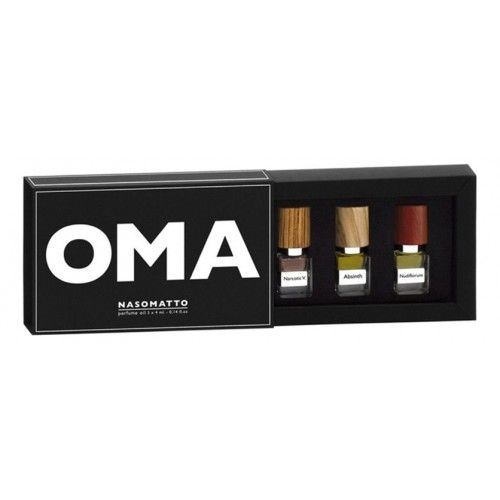 Nasomatto set OMA(Narcotic V,Absinth,Nudiflorum) парфюмерная вода унисекс 3*4 мл купить