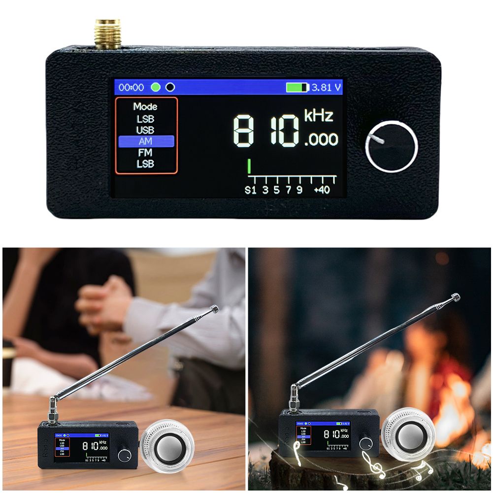 приемник ATS MINI PRO с поддержкой HF SW MW VHF, встроенный 800 мА ч ...