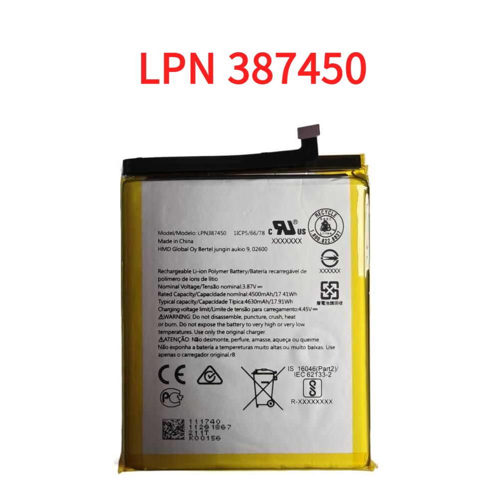 Batteria Di Ricambio LPN387450 4630mAh Per Nokia XR20 5G TA-1362 Con Kit Di Attrezzi - 2