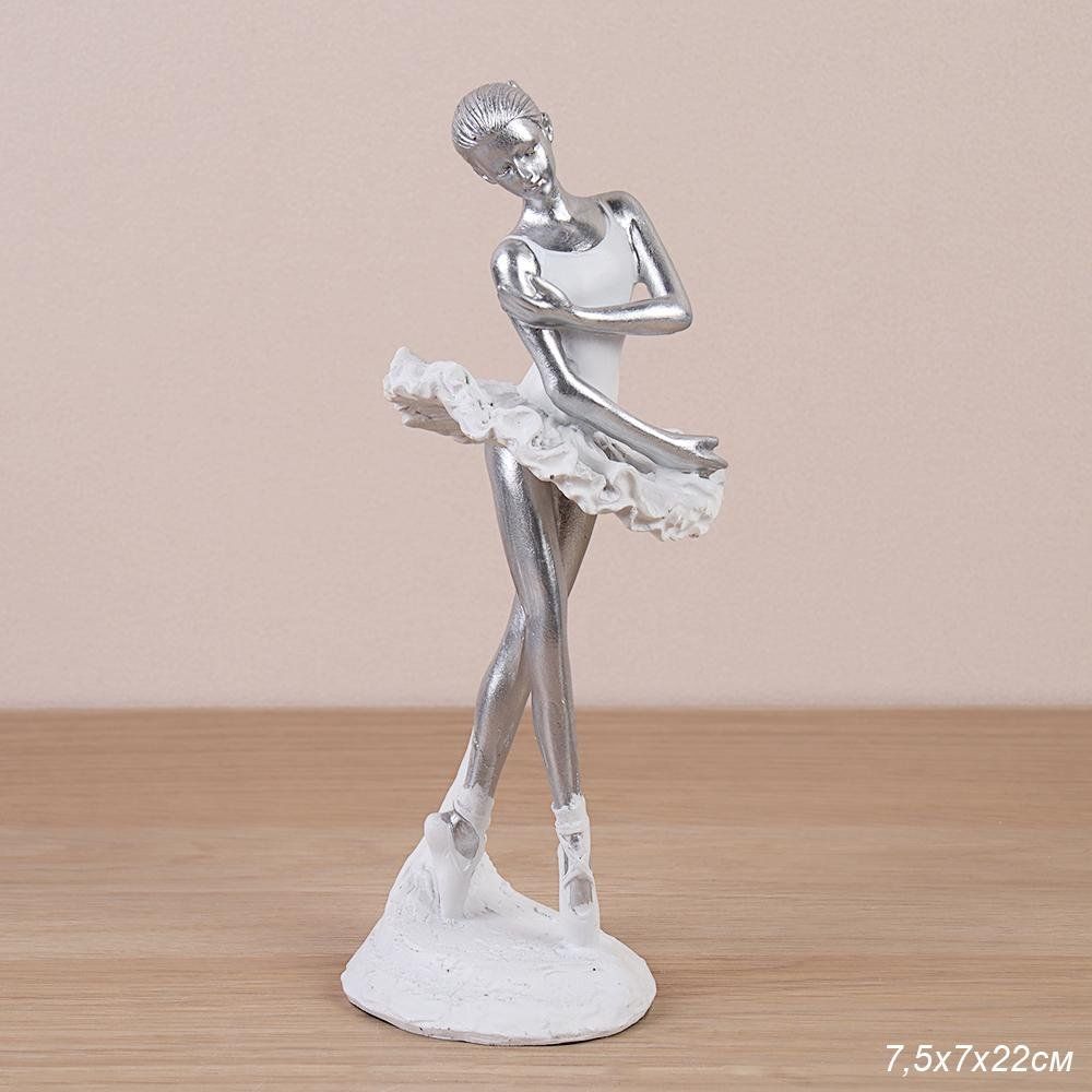 Статуэтка Балерина, полимерный материал, 7,5 х 7 х 22 см — фото 3