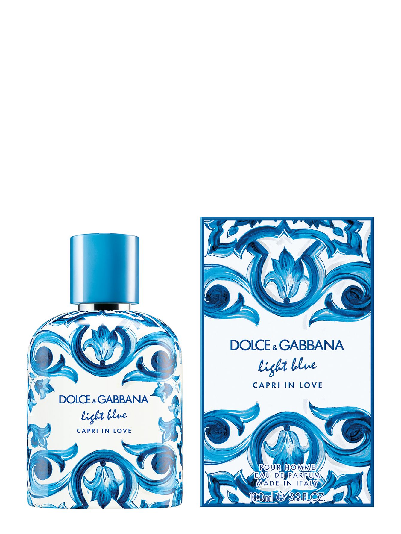 DOLCE&GABBANA Light Blue Love In Capri Pour Homme Мужская парфюмерная вода 100 мл купить
