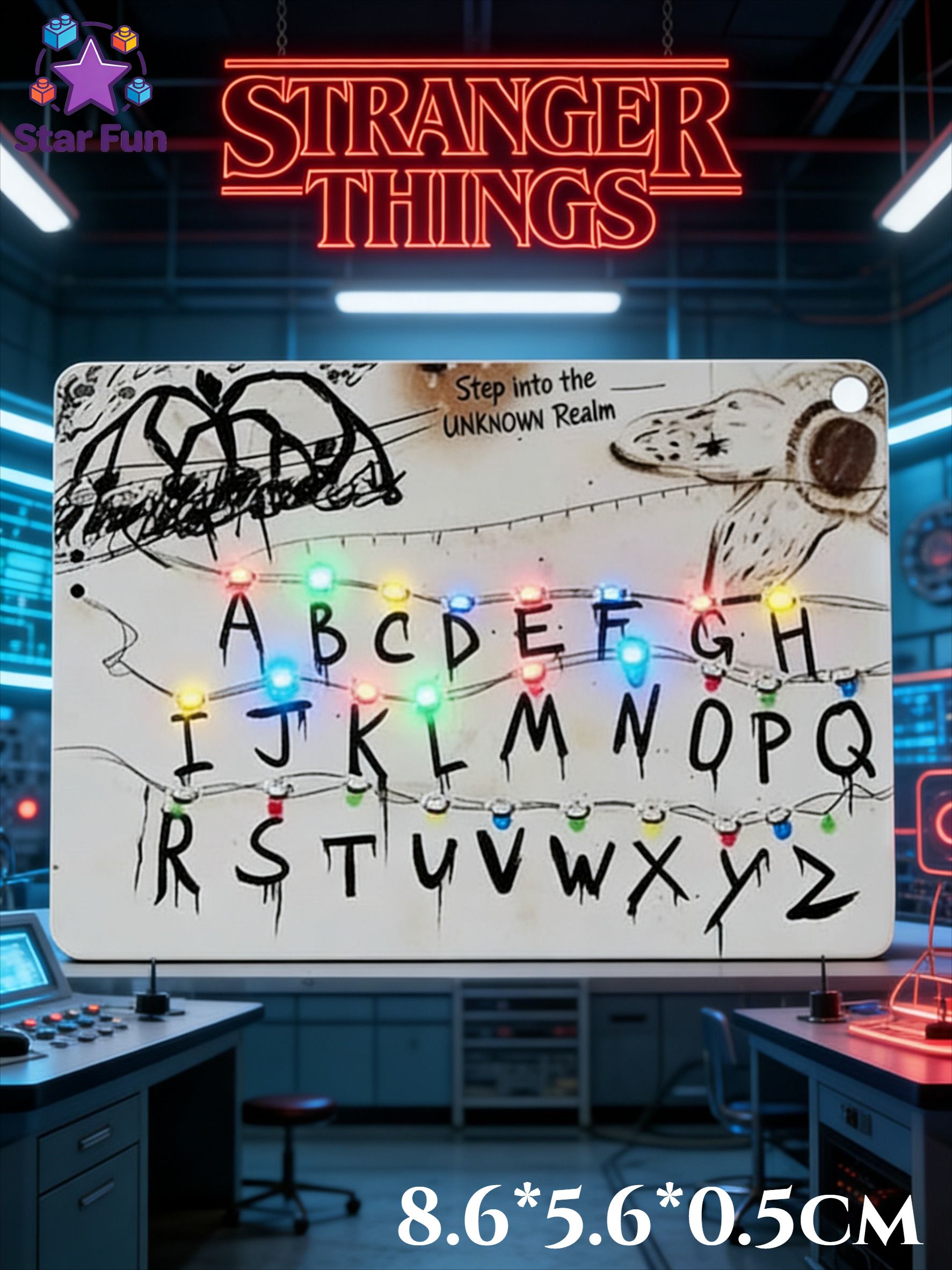 Stranger Things Led Stranger Things / Очень Странные Дела LED Карточка купить на OZON по ...
