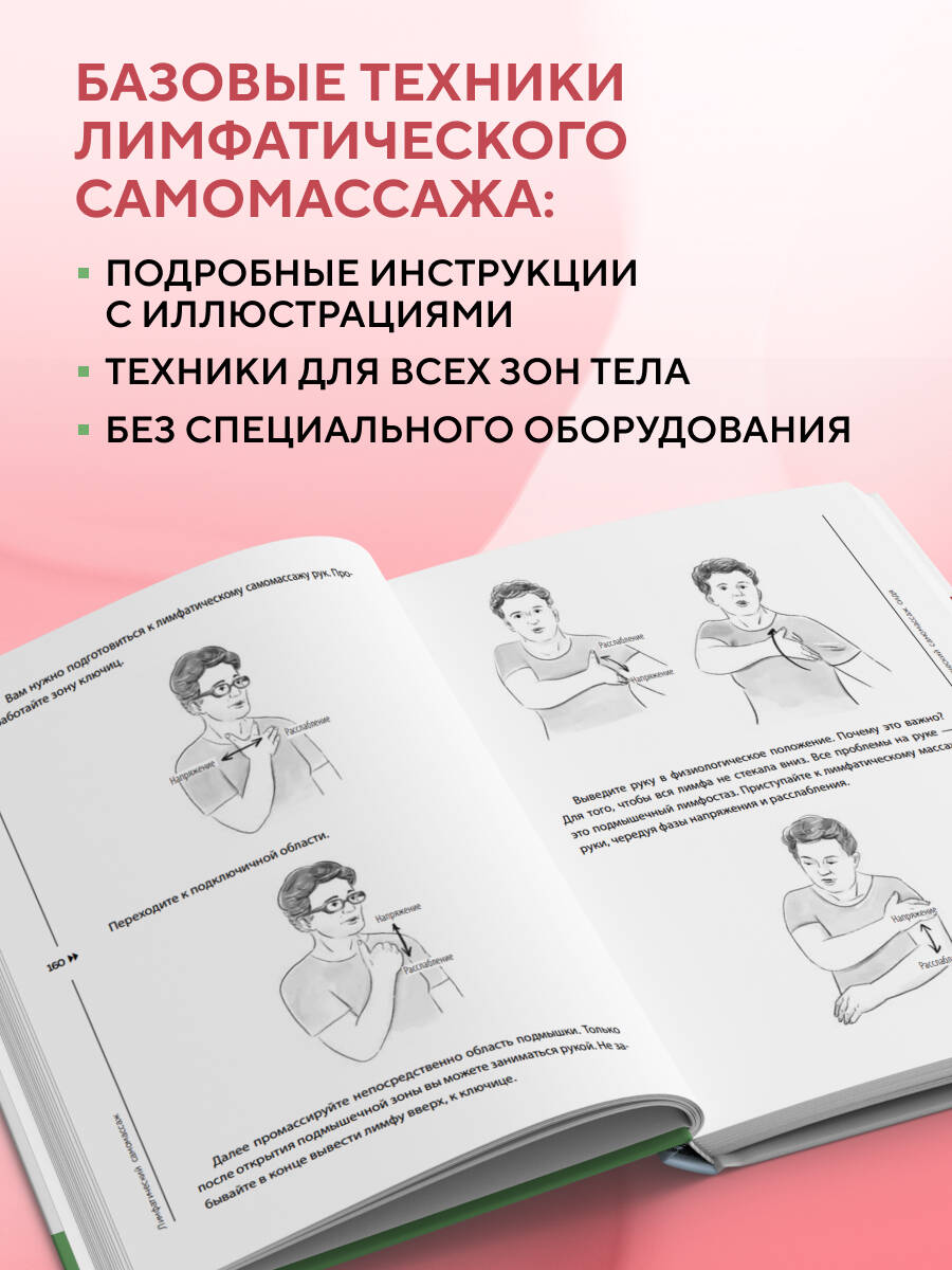 Лимфатический самомассаж. Практики, которые избавят вас от отечности, чувства тяжести и нормализуют пищеварение | Lymphatic Self-Massage: Practices to Relieve Swelling, Heaviness, and Digestive Issues - Ozon image 3