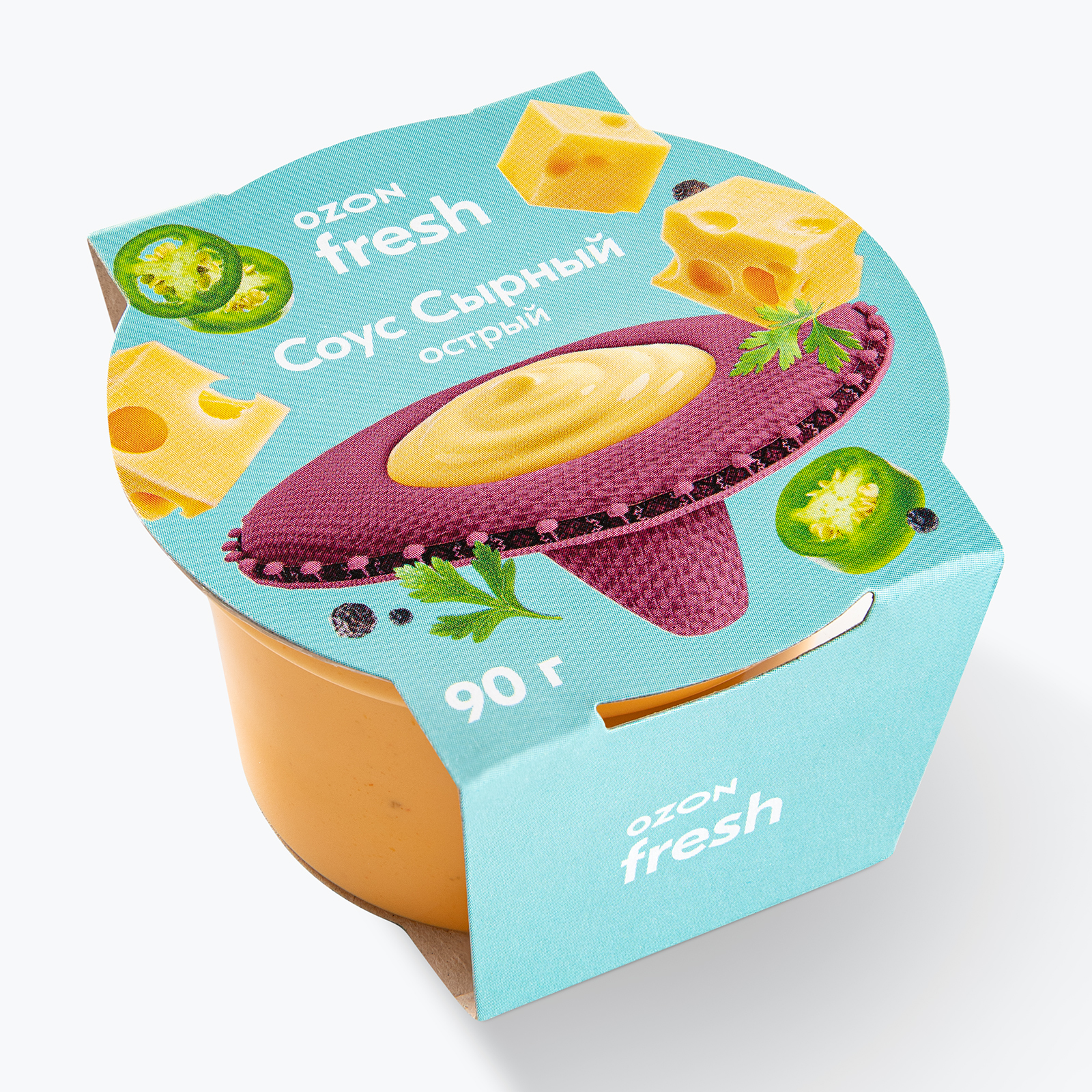 Соус сырный острый 90 г, Ozon fresh