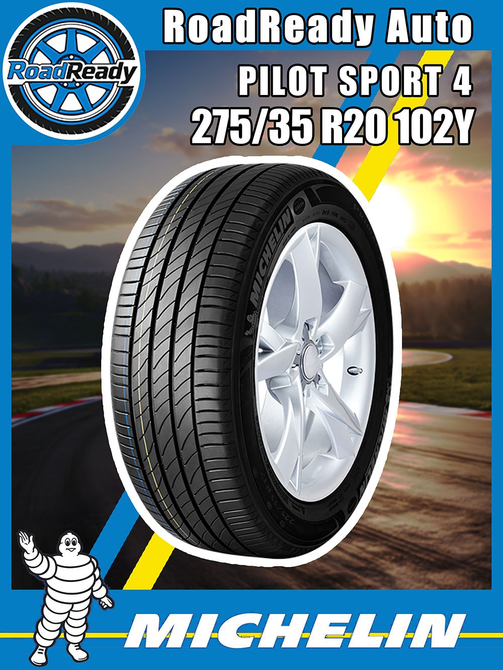 MICHELINPILOTSPORT4Шинылетние275/35R20102Y