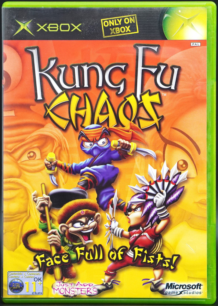 Игра Kung Fu Chaos XBOX PAL #1