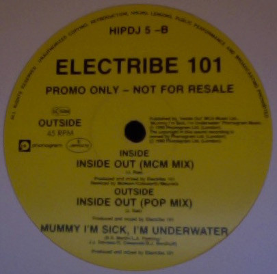 Electribe 101 - Inside Out Винил #1