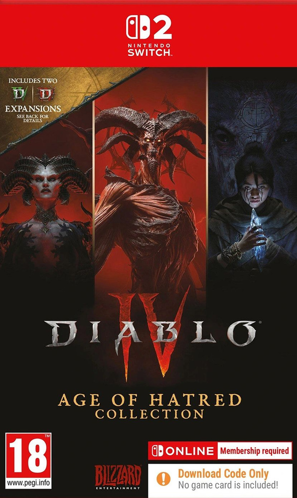 Игра Diablo IV: Age of Hatred Collection (Code in a box) (Nintendo Switch 2, русская версия) #1