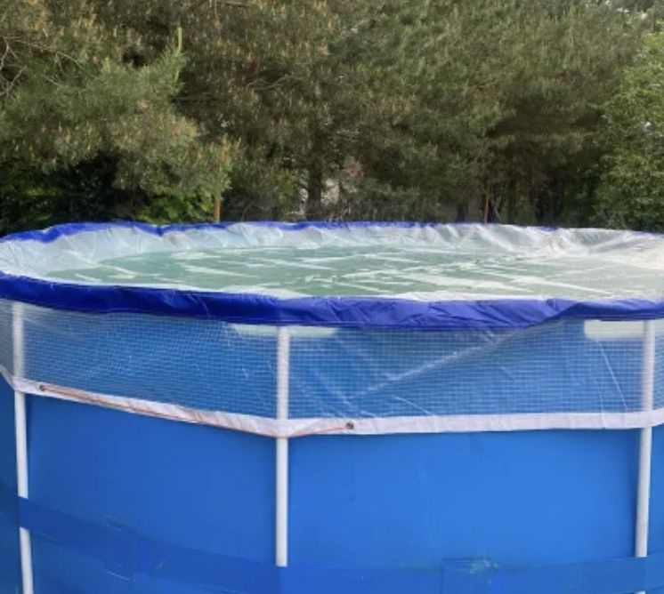 Тент d366 для каркасного бассейна из армированной ...