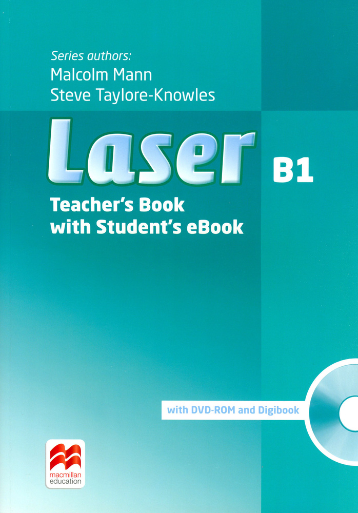 Laser. 3rd Edition. B1. Teachers Book with Students eBook (+DVD, +Digibook) / Книга для учителя | Mann #1