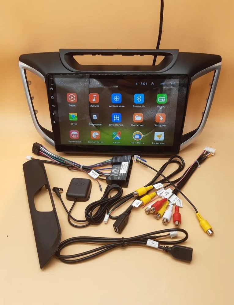 Автомагнитола Pioneer (Пионер) WiFi, GPS, USB, Блютуз, 4/64гб, андроид ...
