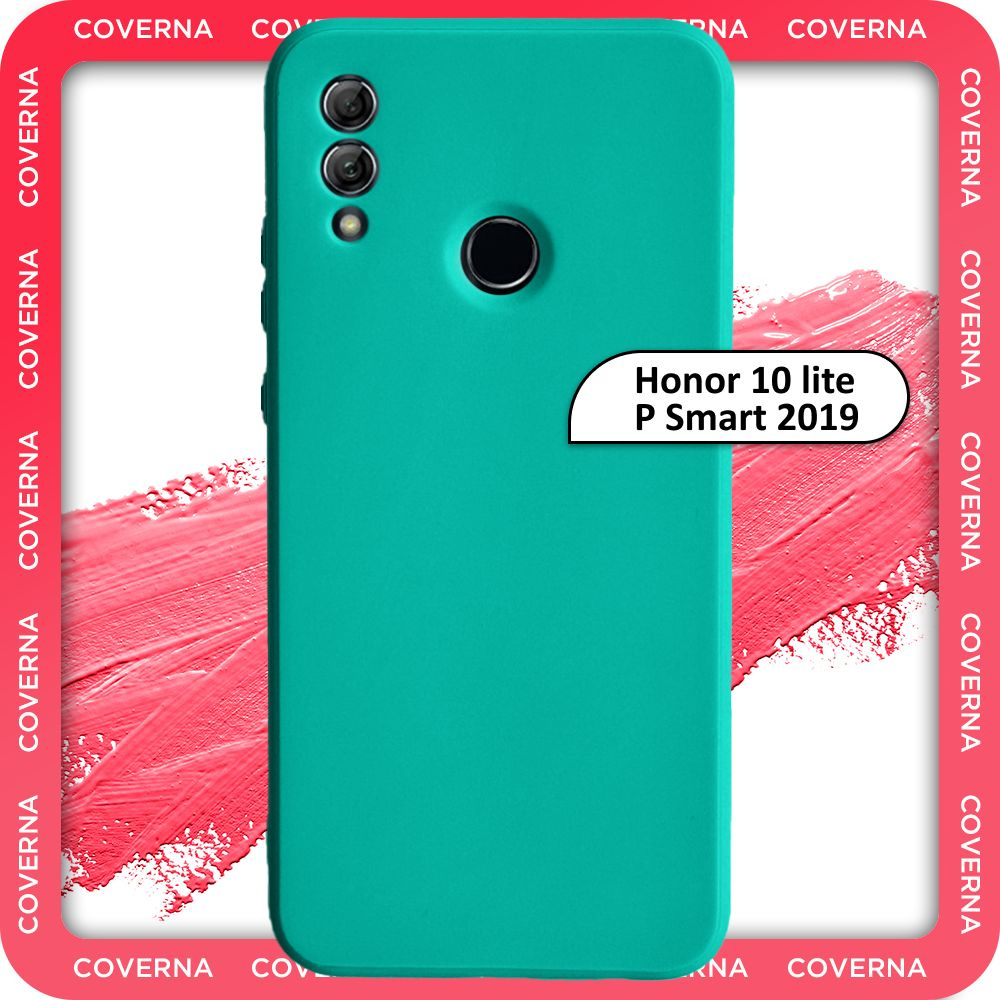 Чехол на Honor 10 lite / P Smart 2019 / для Хуавей Хонор 10 лайт / П смарт  2019, накладка с однотонной матовой поверхностью Soft Touch - купить с  доставкой по выгодным ценам в интернет-магазине OZON (787770077)