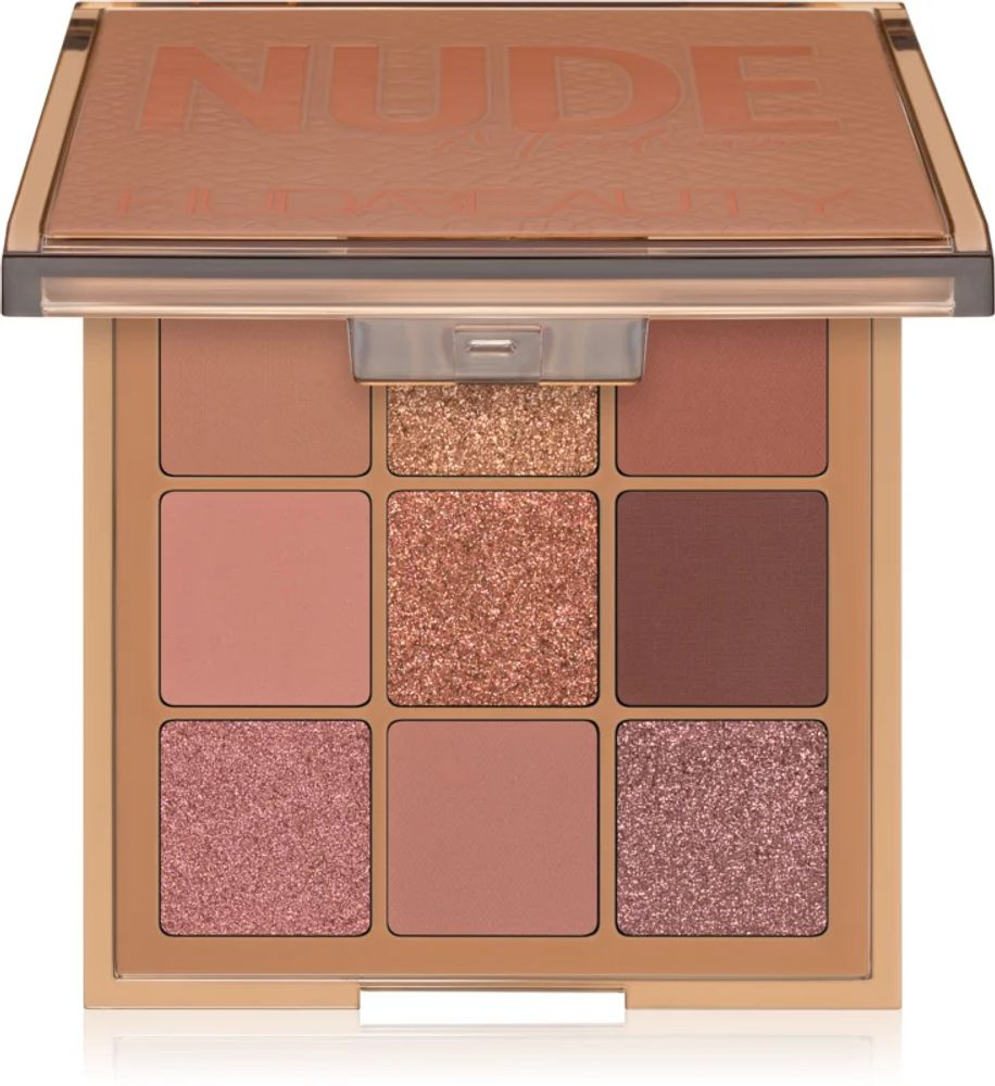 Палитра теней для век Huda Beauty Nude Obsessions оттенок Nude medium 34 g #1