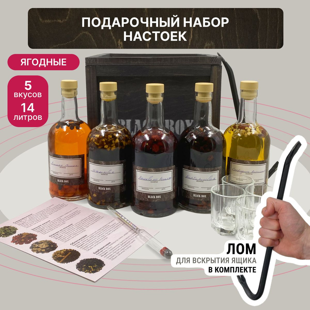 Подарок мужчине. Мужской подарочный набор для приготовления настоек ...