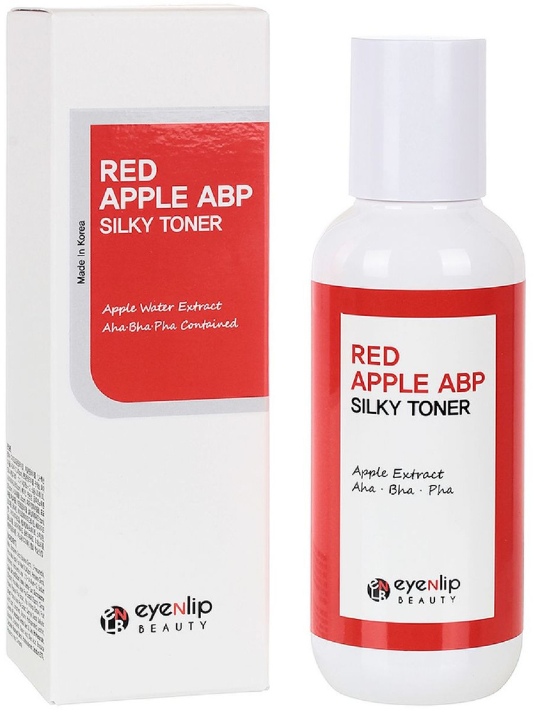 EYENLIP/Тонер для лица с AHA,BHA и PHA кислотами и экстрактом яблока Red Apple ABP Silky Toner  #1
