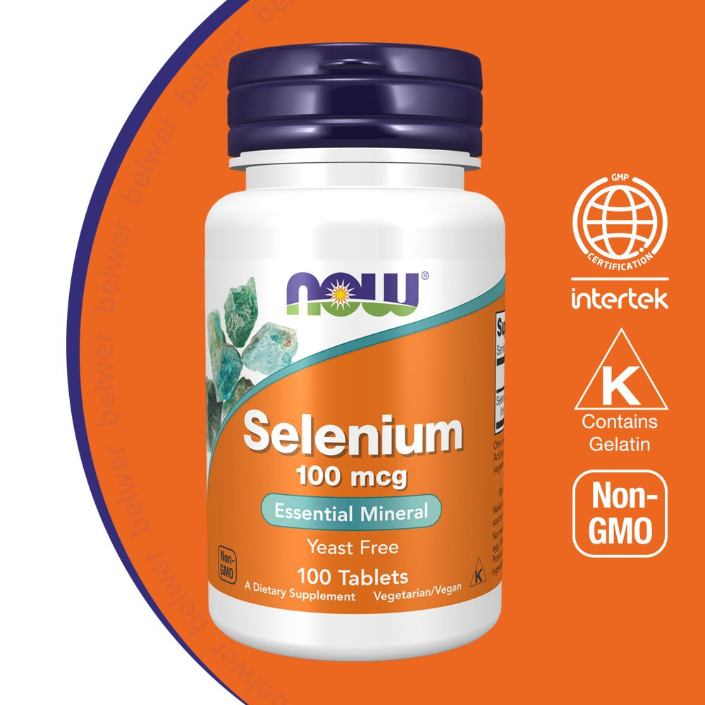 Now Foods Selenium Mcg Mcg