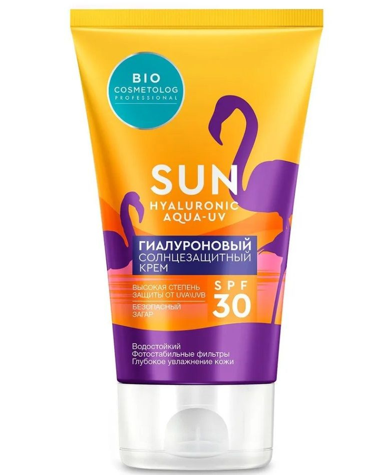 Крем солнцезащитный BIO COSMETOLOG PROFESSIONAL 150мл гиалуроновый 30 spf  #1