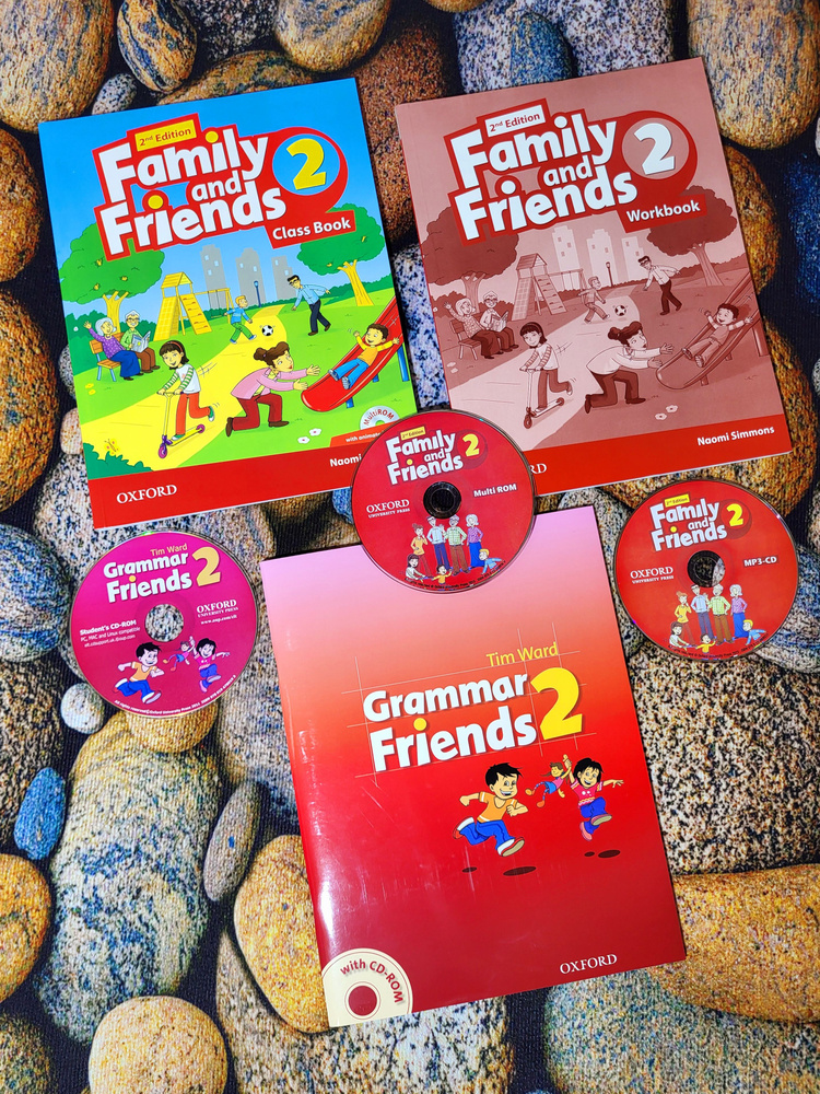 Family and Friends 2 + Grammar Friends 2, Class Book - Учебник, Work ...