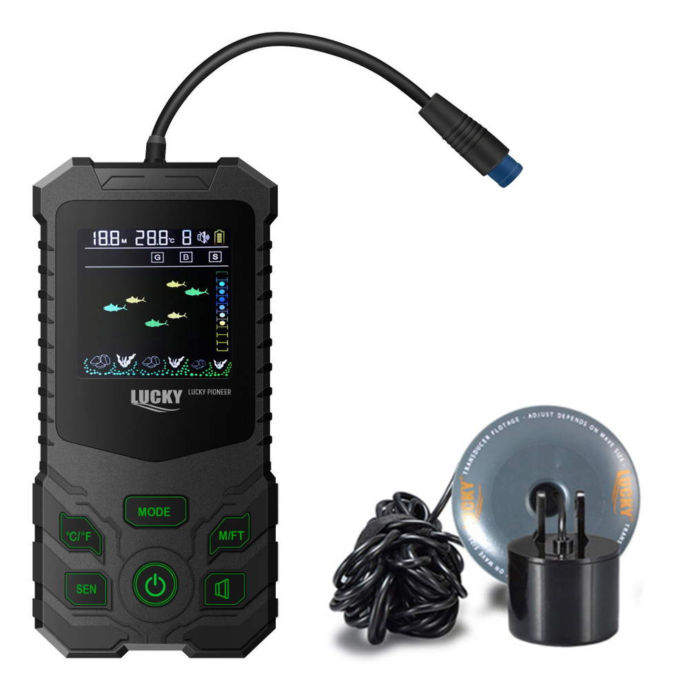 Проводной эхолот LUCKY Portative Echo Sounder FF1200-T - купить с ...