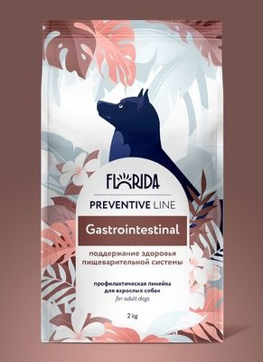 Сухой корм Florida Preventive Line Gastrointestinal для собак, для поддержания здоровой работы желудочно-кишечного #1