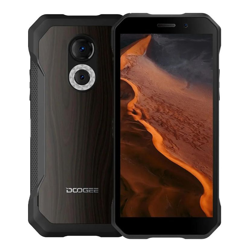 Doogee Смартфон S61 Pro (S61 PRO) 6/128 ГБ, Nano-SIM, темно-коричневый #1