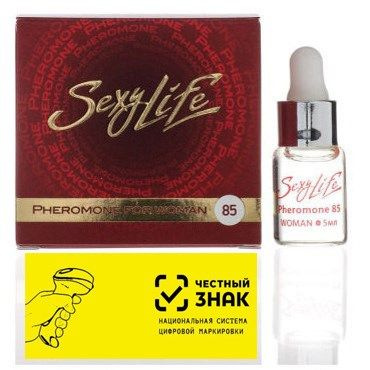 Концентрат феромонов для женщин Sexy Life Pheromone 85% / для ...