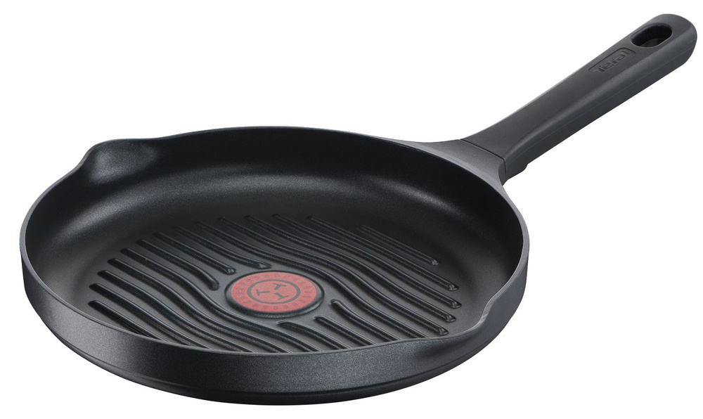 Круглая сковорода гриль Tefal Pro Cook 26 см G6054075, с индикатором температуры, антипригарным покрытием, #1