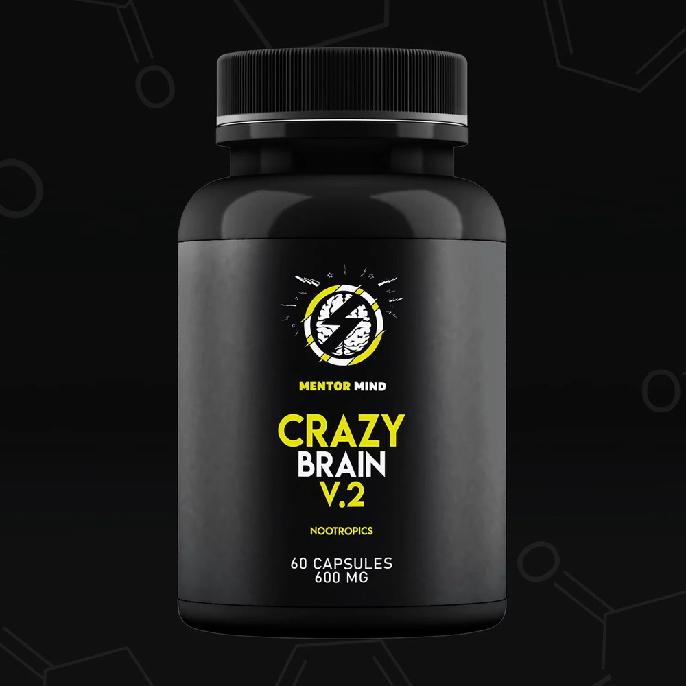 Пищевая добавка (комплекс) для улучшения мозговой деятельности Crazy ...