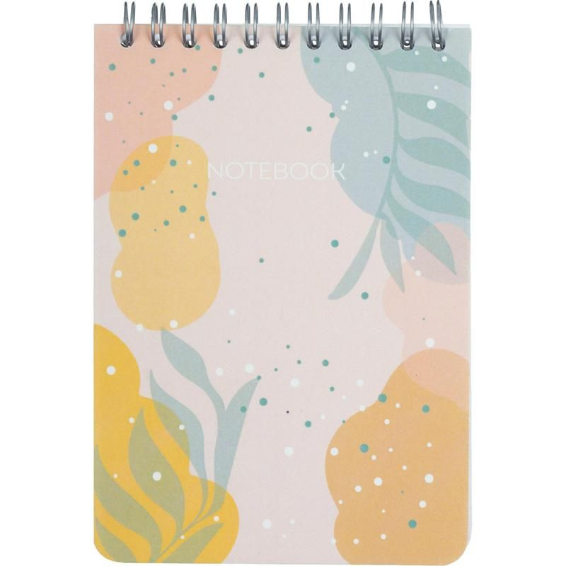Блокнот Attache Selection Flora дизайн 2 А6 60 листов разноразноцветная ...