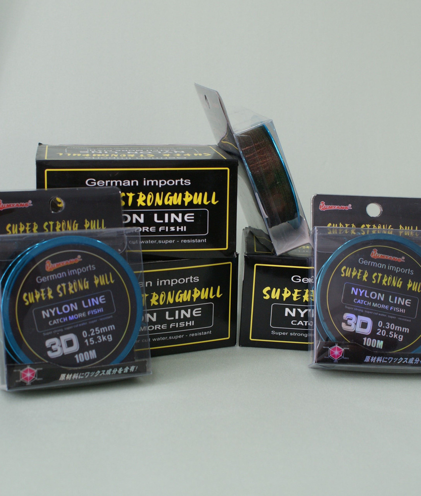 Монофильная леска для рыбалки Kumyang Лесочка3д по 30 м купить по ...