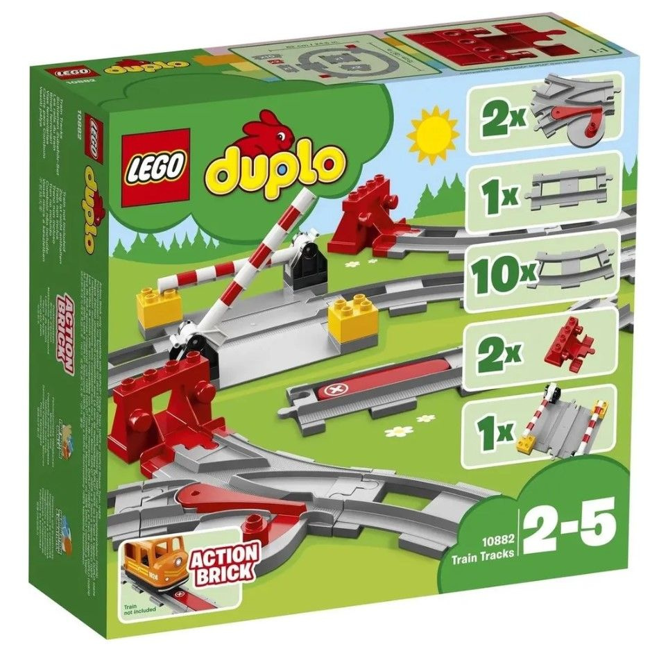 Конструктор LEGO DUPLO Town 10882 Рельсы #1