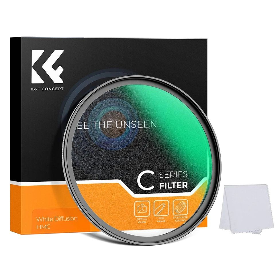 Светофильтр K&F Concept Nano-C White Diffusion 77mm, смягчающий #1