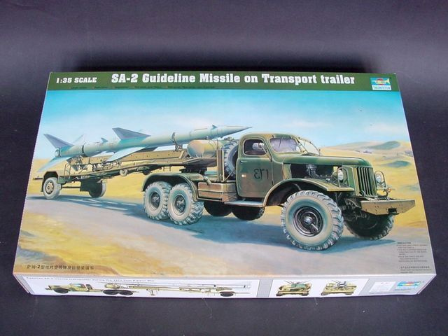 Trumpeter 1/35 00204 SA-2на транспортном прицепе Оружие #1