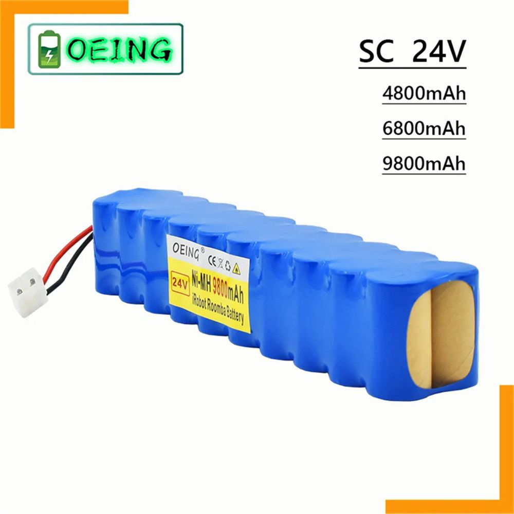 Vhbw Batteria Compatibile Con Rowenta Air Force Extreme RH877901 2D 1, RH877901 8M 0 Aspirapolvere Home Cleaner (2000mAh, 24V, NiMH