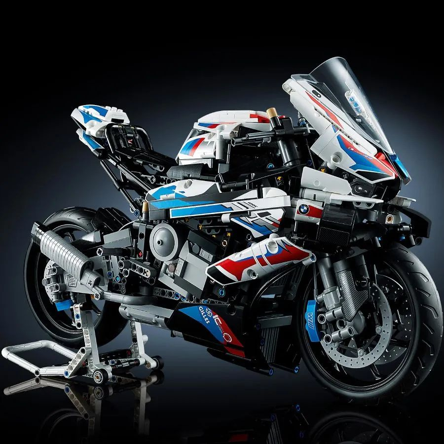 Конструктор Техник набор "Мотоцикл BMW M 1000 RR" 1920 деталей Спортбайк БМВ М 1000 РР, мотобайк technic #1