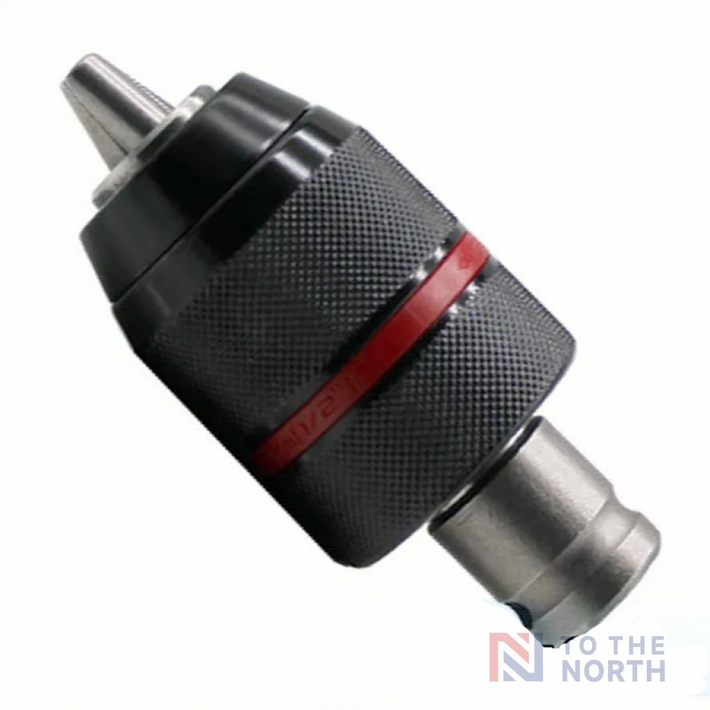 Патрон сверлильный цельнометаллический 2-13мм с адаптером 1/2" под ...