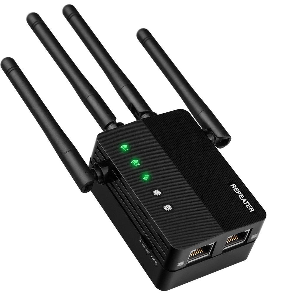 Двухчастотный AC1200M WiFi Extender Усилитель Сигнала С Широким Охватом Сигнала - US Plug  #1