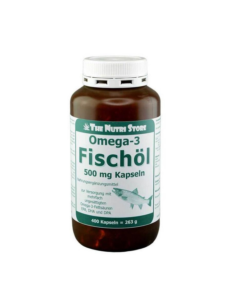 Рыбий жир Омега 3 капсулы 500 мг, 400 капсул - купить с доставкой по ...
