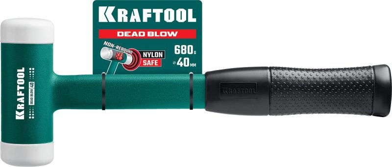 Молоток строительный, безынерционный KRAFTOOL Dead Blow, 30 мм, 450 г  #1