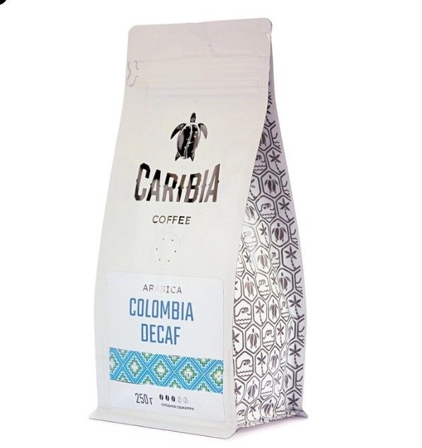Кофе зерновой Caribia Arabica Colombia Decaf #1