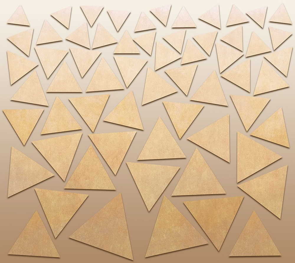 Фотообои на стену флизелиновые Абстракция из треугольников 5019-D-N3 300х270см  #1